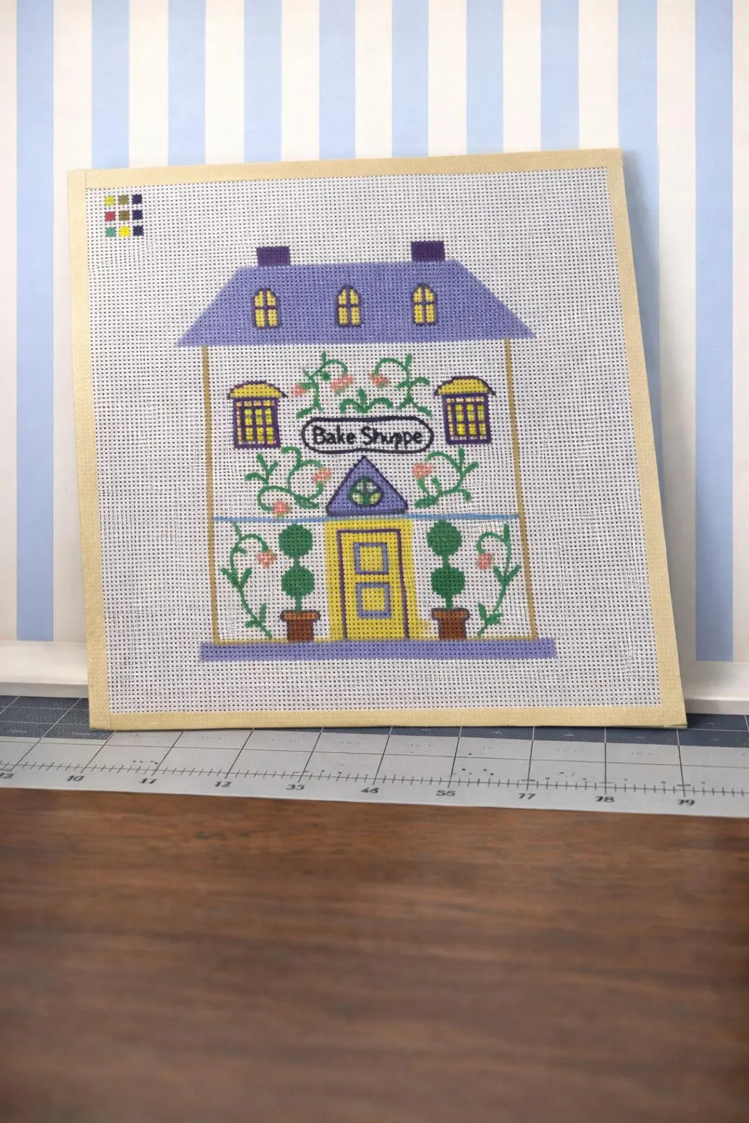 Lenox Spice Village Needlepoint Canvas | 13 Mesh Canvas - Etsy | Etsy (US)