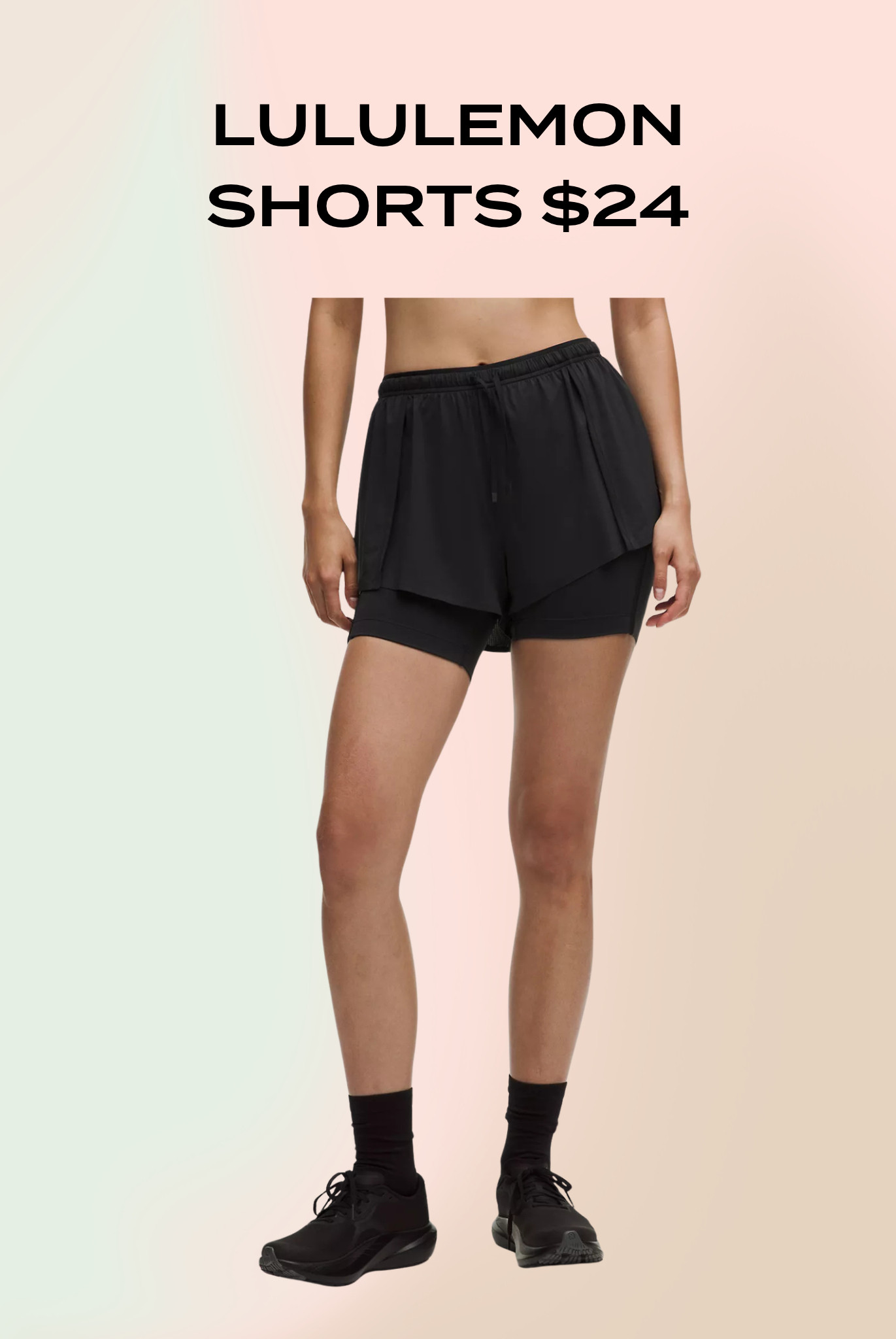Lululemon shorts on sale for $24! Available in all sizes.  

 #LTKActive #LTKSaleAlert