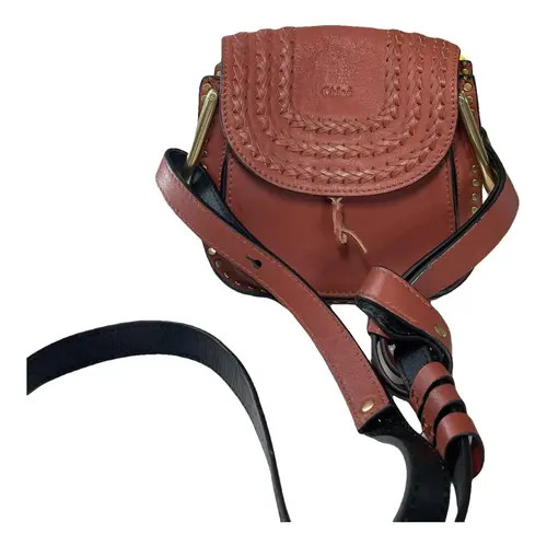 Hudson leather crossbody bag Chloé Pink in Leather - 51338674 | Vestiaire Collective (Global)