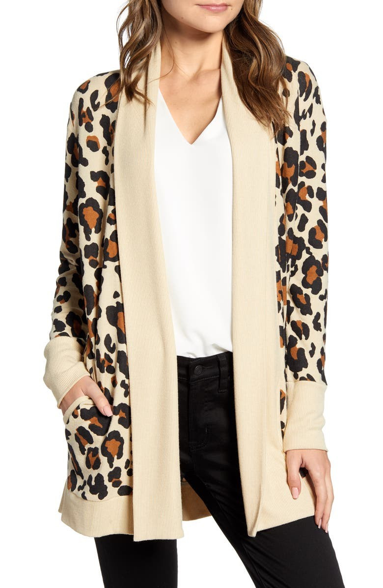 Gibson Cozy Ribbed Cardigan | Nordstrom