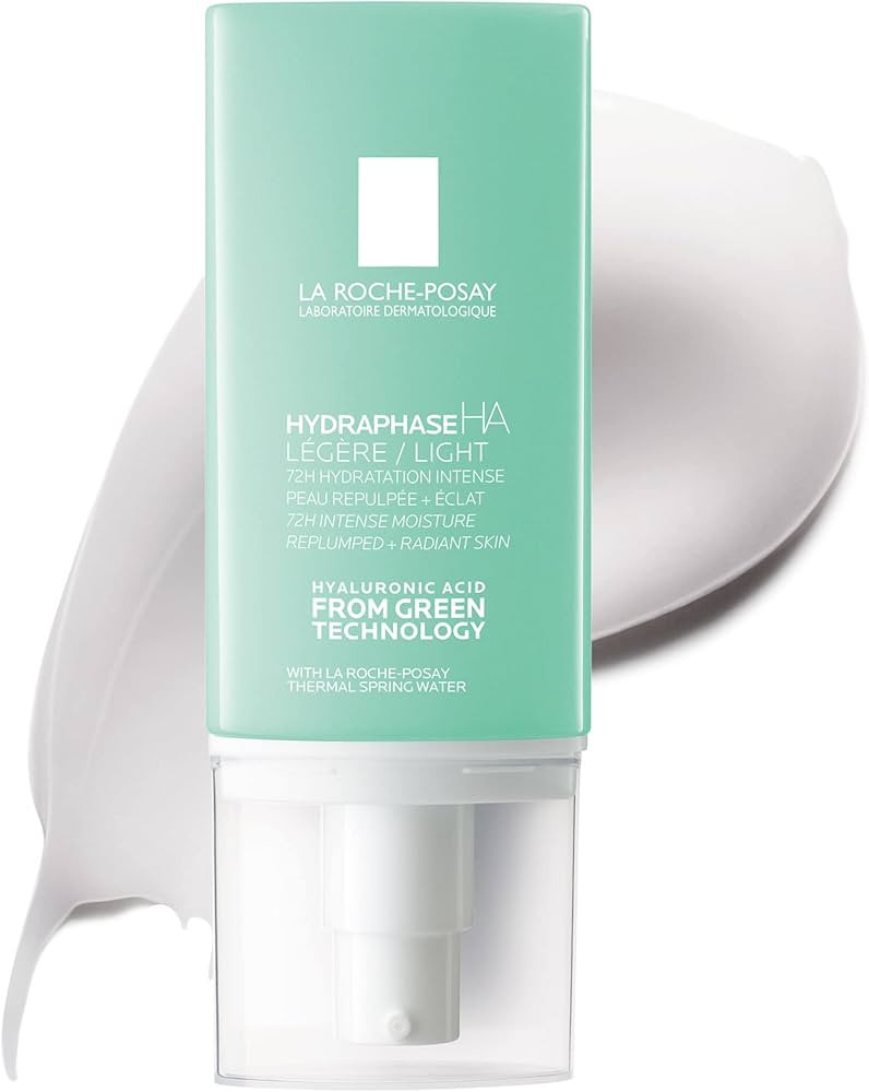 La Roche-Posay Hyaluronic Acid Face Moisturizer               
Size: 1.69 Fl Oz (Pack of 1) | Amazon (US)