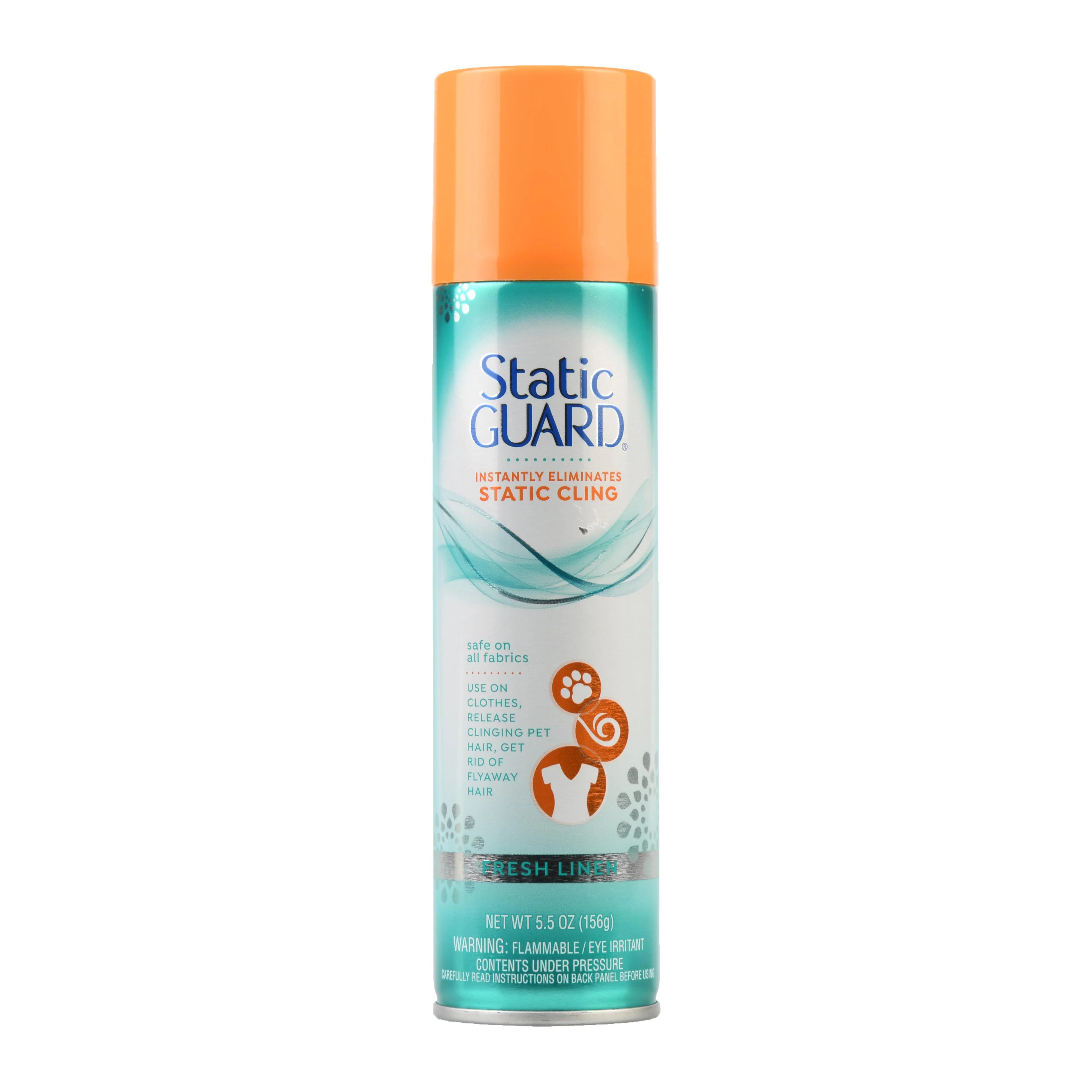 Static Guard Fresh Linen Scent Spray, 5.5 Oz. | Walmart (US)