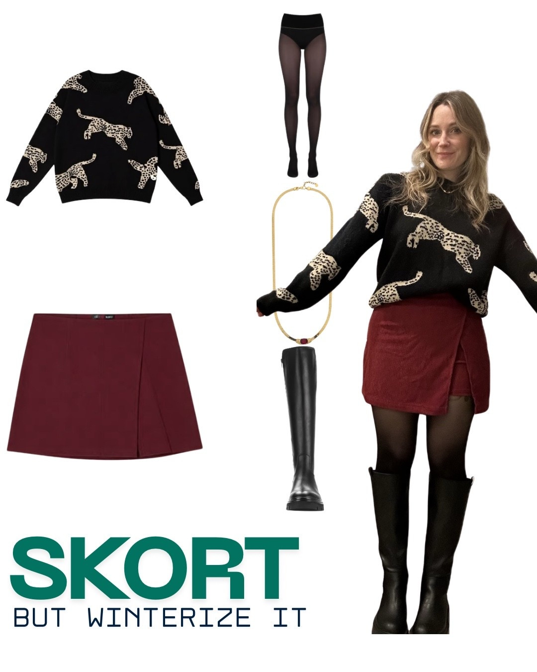 This corduroy skort is SO COMFY! Stretchy and soft with a zipper in the back and comfy shorts built in. Wearing a small in everything. 
Also I’ve been wearing this necklace with everything 😍

#LTKPetite #LTKFindsUnder50 #LTKootd