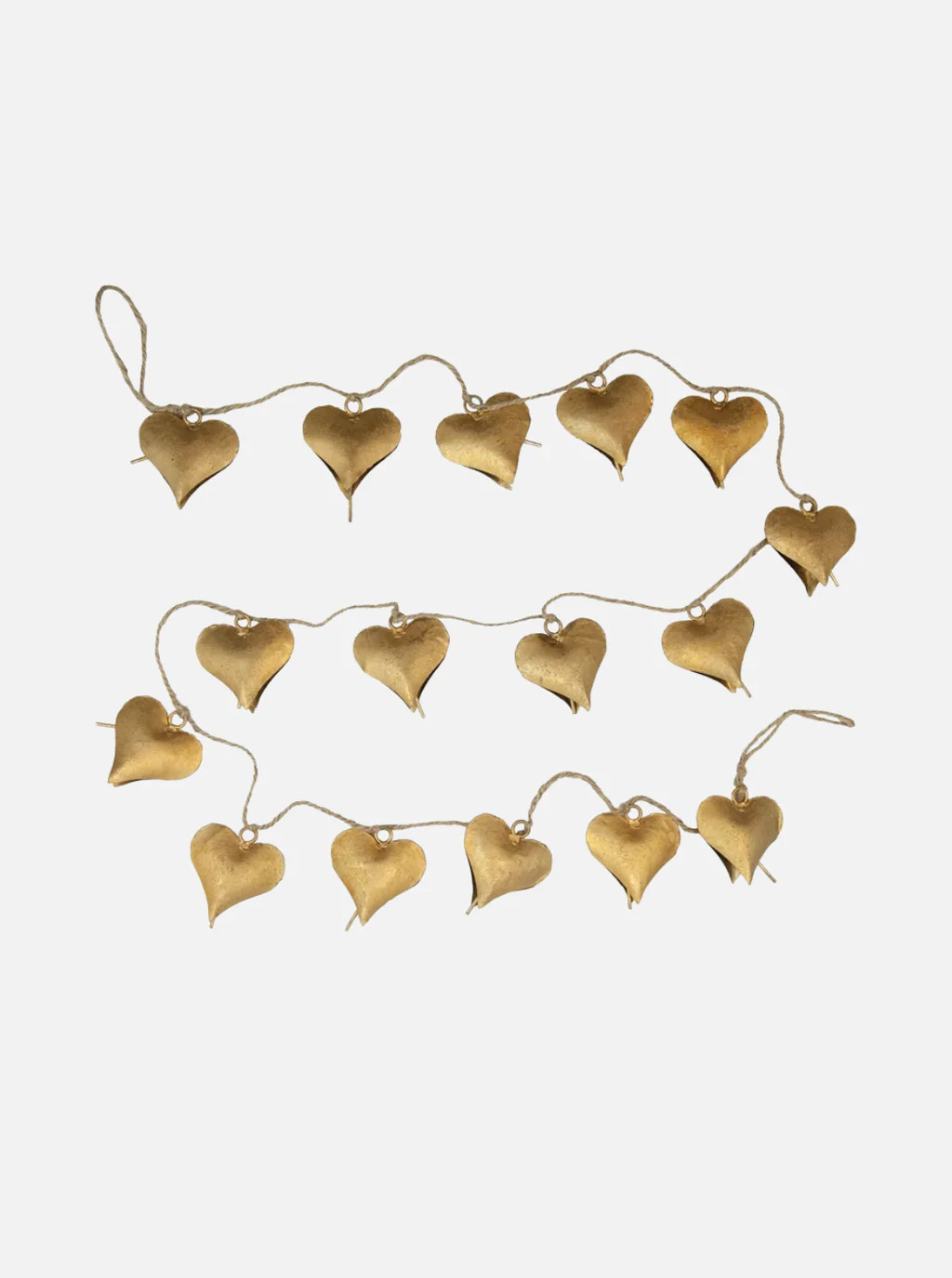 Brass Heart Garland | House of Jade Home