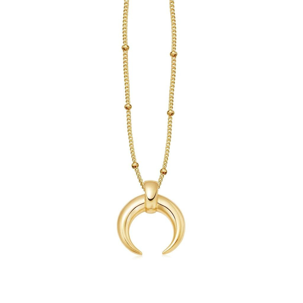 Lucy Williams Gold Large Horn Necklace | Missoma