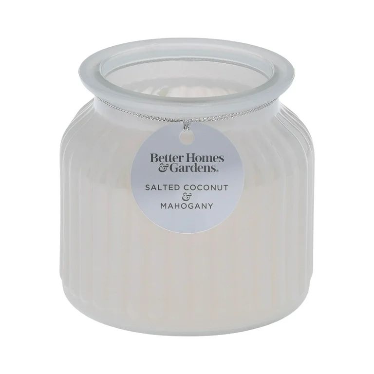 Better Homes & Gardens 16.5oz Salted Coconut & Mahogany Scented 2 Wick Pagoda Jar Candle | Walmart (US)
