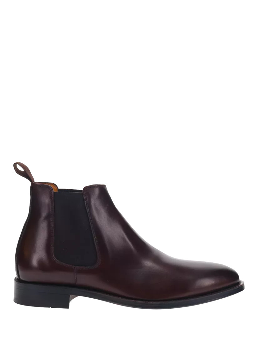 Jones Bootmaker Cheltenham Leather Chelsea Boots, Dark Brown | John Lewis (UK)