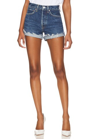 AGOLDE Parker Long with Cuff in Caution from Revolve.com | Revolve Clothing (Global)