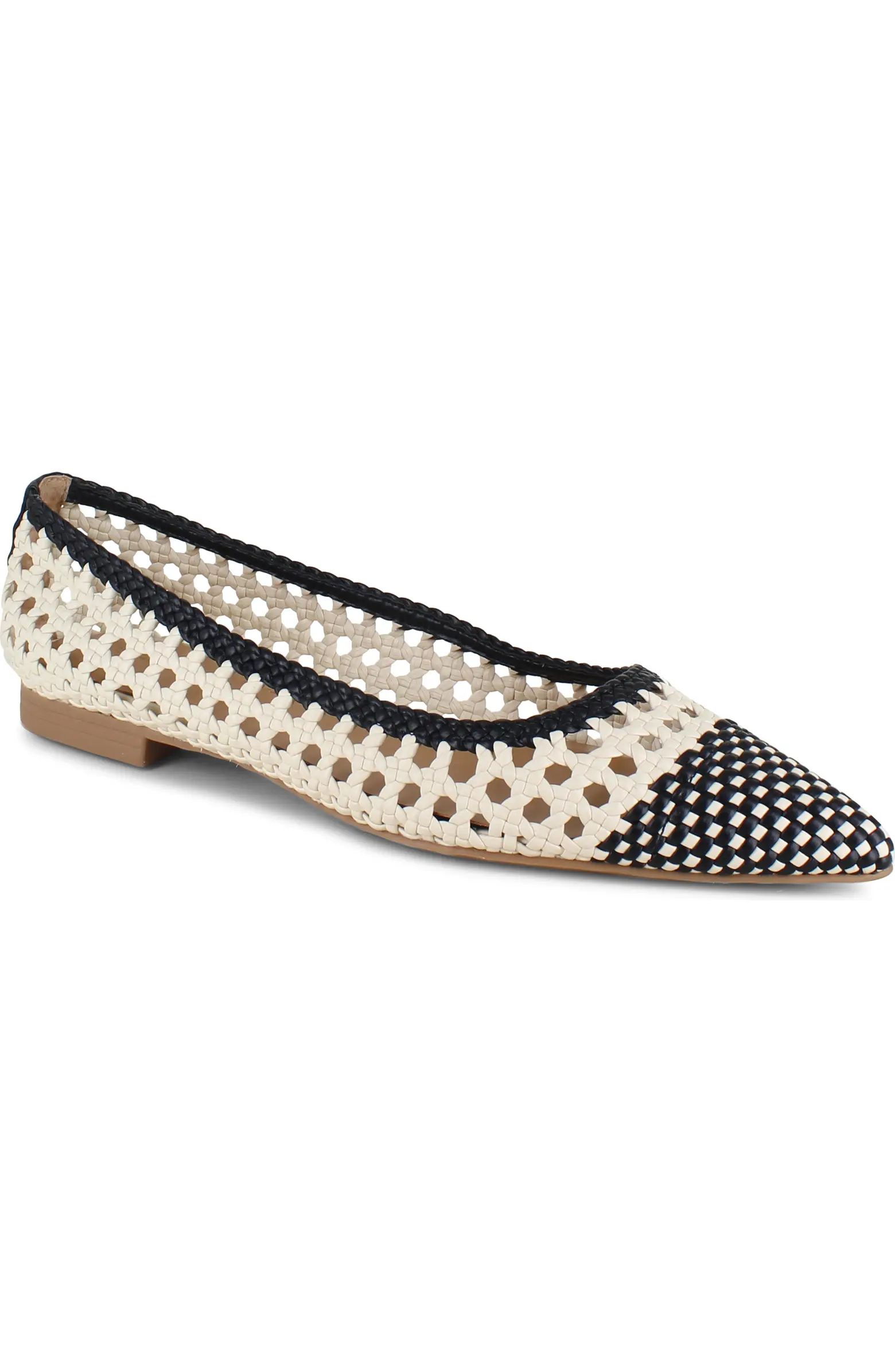 Nelly Pointed Toe Flat (Women) | Nordstrom