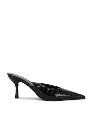 retrofete Francesca Kitten Mule in Black from Revolve.com | Revolve Clothing (Global)