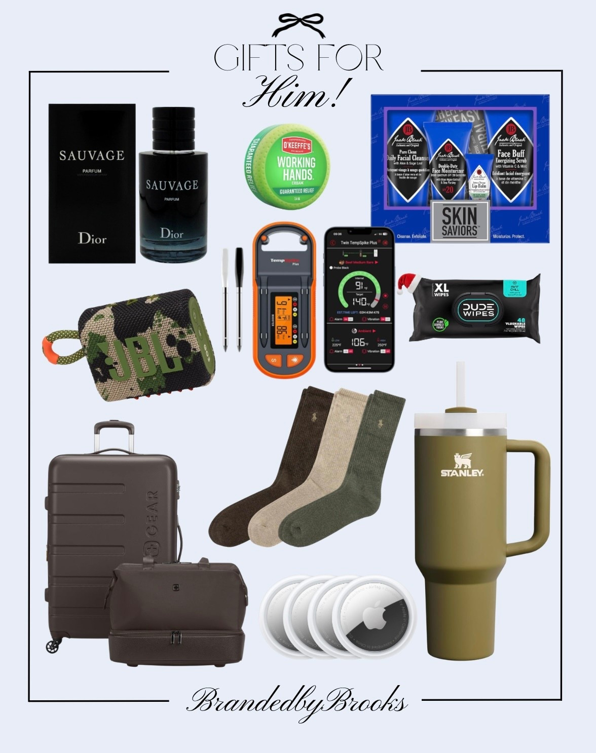 Gifts for him that he’ll actually use 🙌 From tech must-haves to elevated toiletries and everyday essentials, I rounded up the perfect picks for dads, brothers, husbands & boyfriends. Practical, fun, and totally guy-approved!

#LTKGiftGuide #LTKHoliday #LTKMens