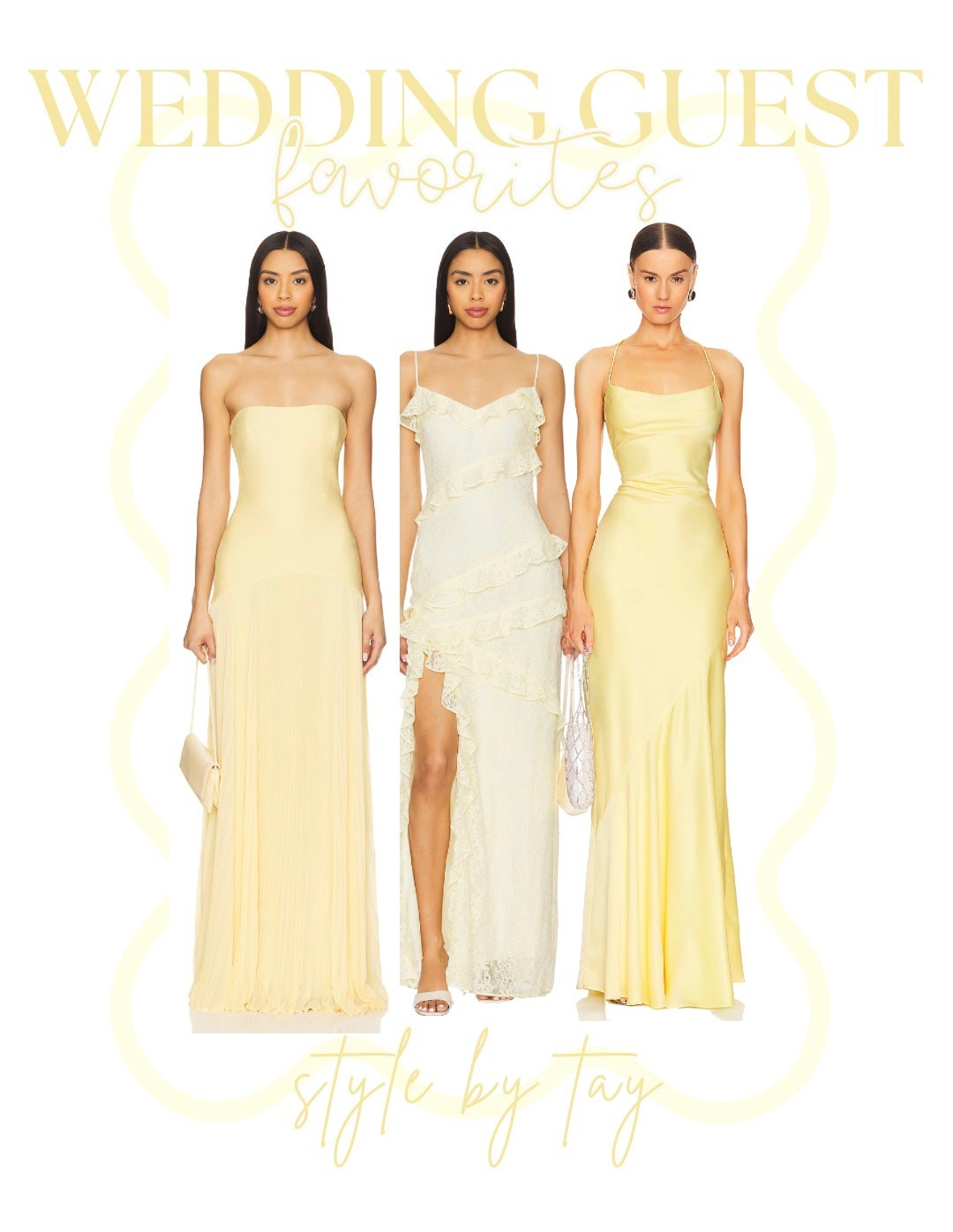 Yellow wedding guest dresses for spring 

#LTKSeasonal #LTKStyleTip #LTKWedding