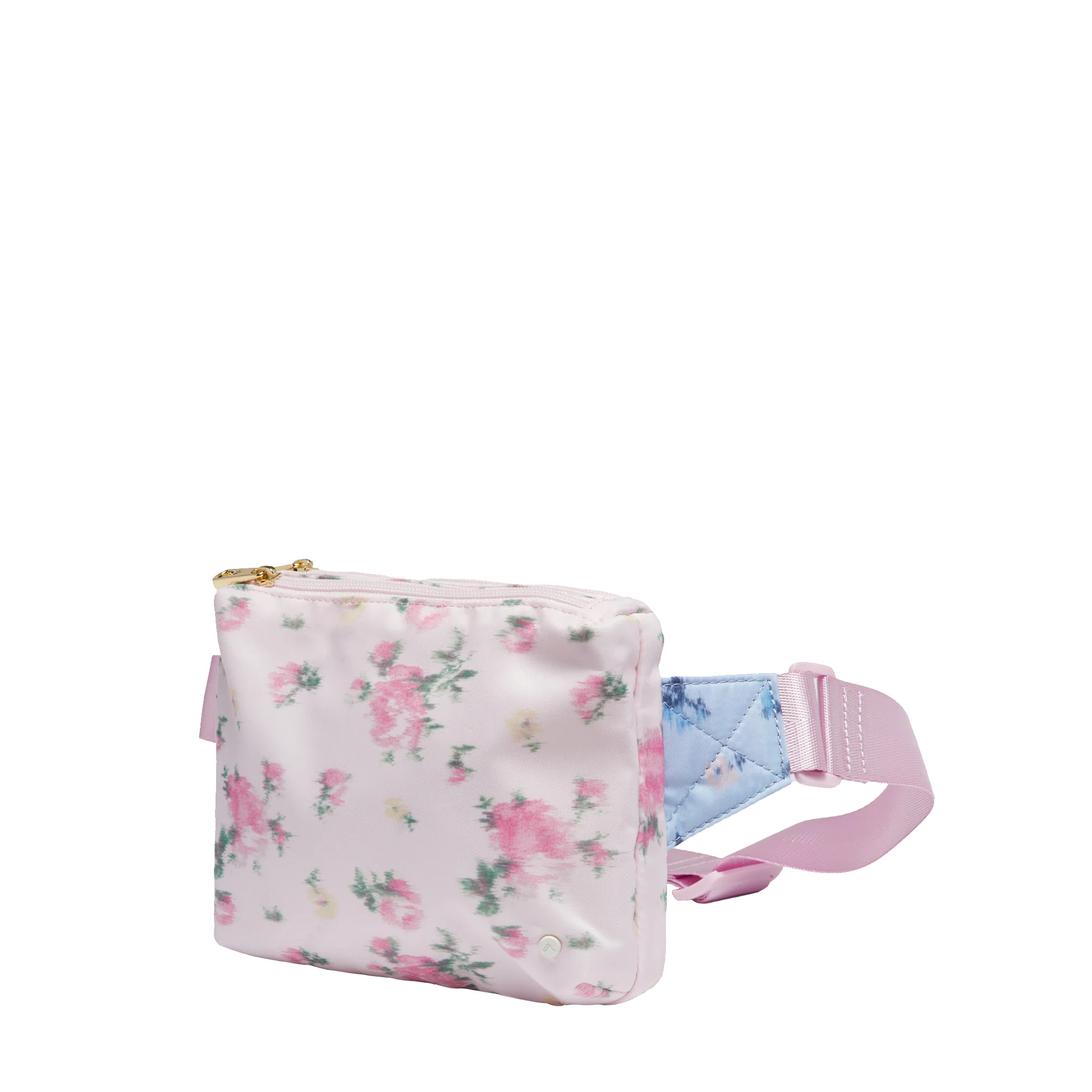 STATE Bags | LoveShackFancy Lorimer Mini Fanny Pack Nylon Ikat Rose | STATE Bags
