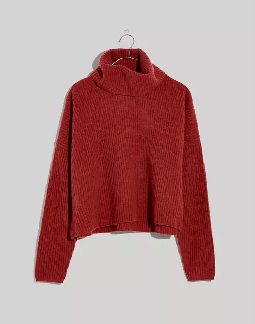 (Re)sourced Cashmere Turtleneck Sweater | Madewell