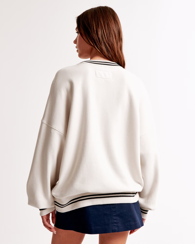 Dallas Cowboys Graphic Oversized Sunday Crew | Abercrombie & Fitch (US)