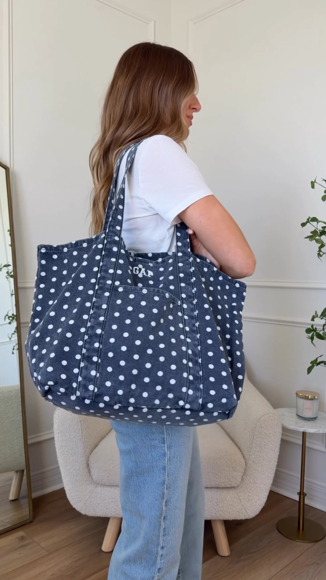 Cutest tote bag for spring & it’s 40% off!! 