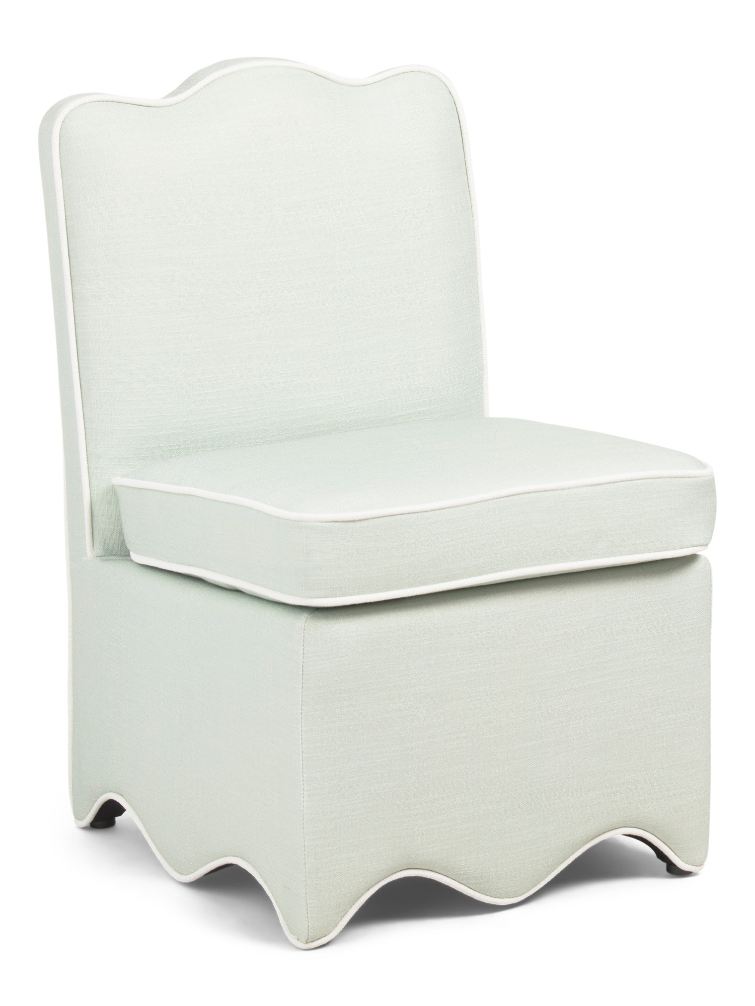 22x33 Scalloped Bottom Skirted Dining Chair | Kitchen & Dining Room | Marshalls | Marshalls