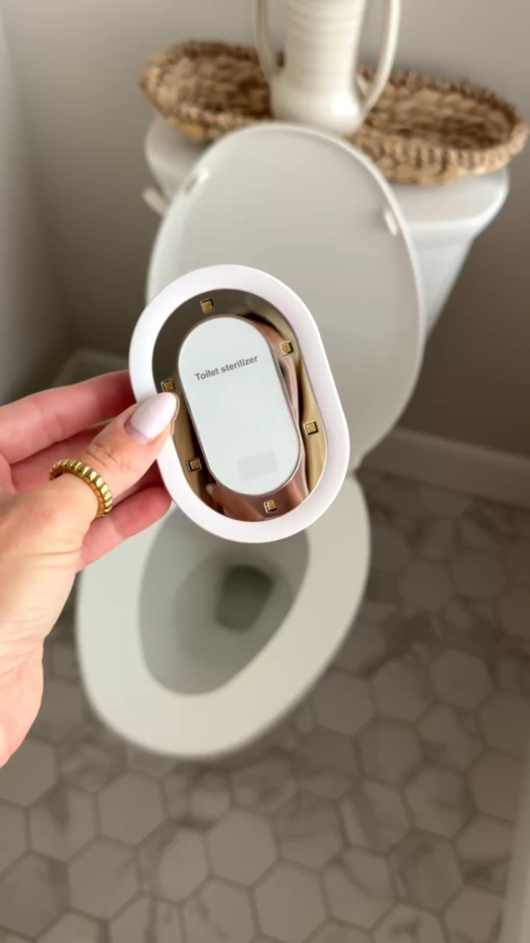 New gadget I had to share! It's a motion activated toilet sanitizer - bought one for every toilet in the house!

#LTKmomlife #LTKSeasonal #LTKHome