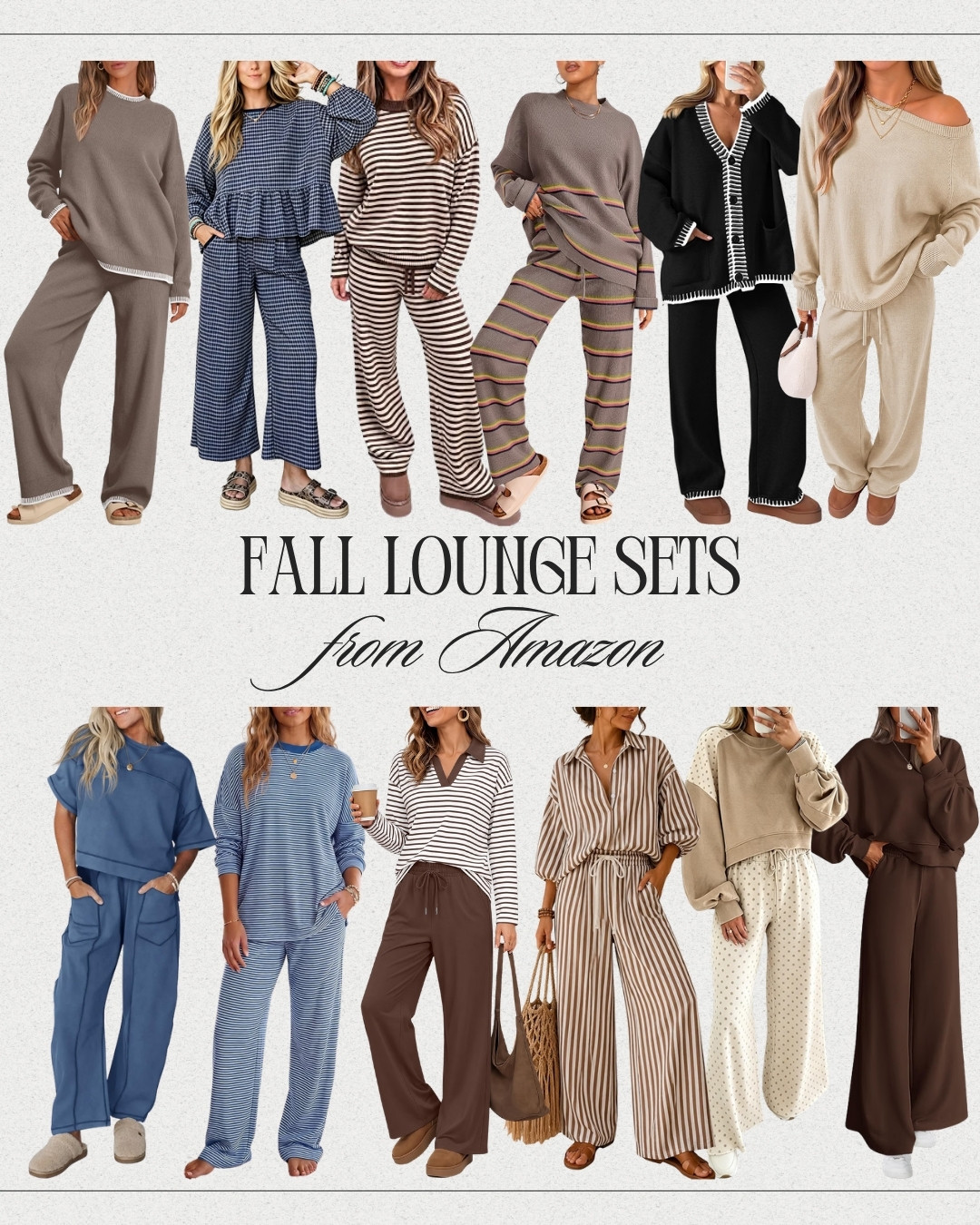 Amazon fall sets I want to live in!🤎🍂 So many cute options for cozy days, errands, travel + everything in between! 

 #LTKootd #LTKSeasonal #LTKSaleAlert