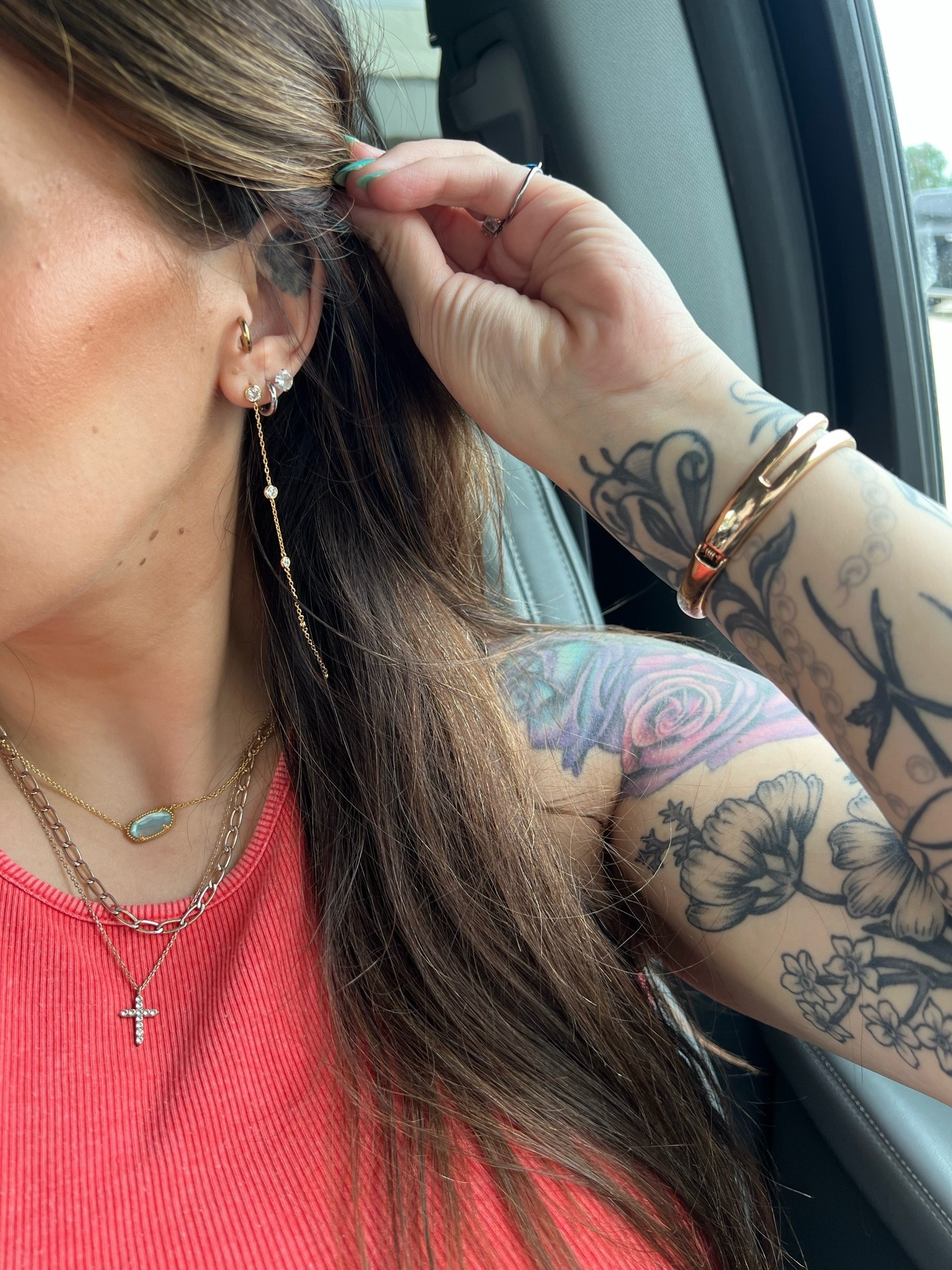 Necklace and jewelry!

#LTKgrwm #LTKootd #LTKdayinmylife