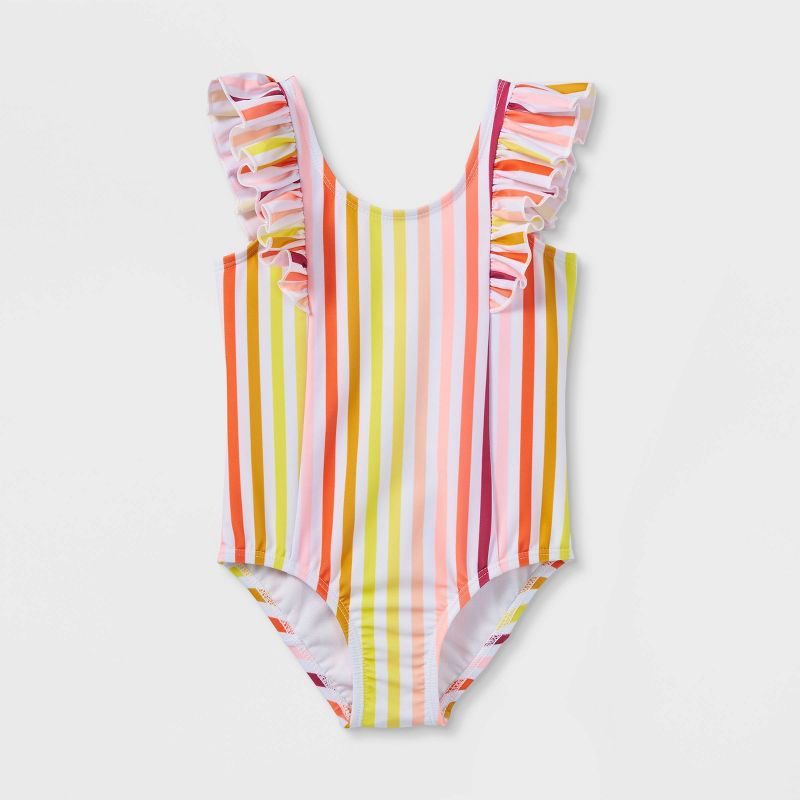 Toddler Girls' Candy Print One Piece Swimsuit - Cat & Jack™ | Target
