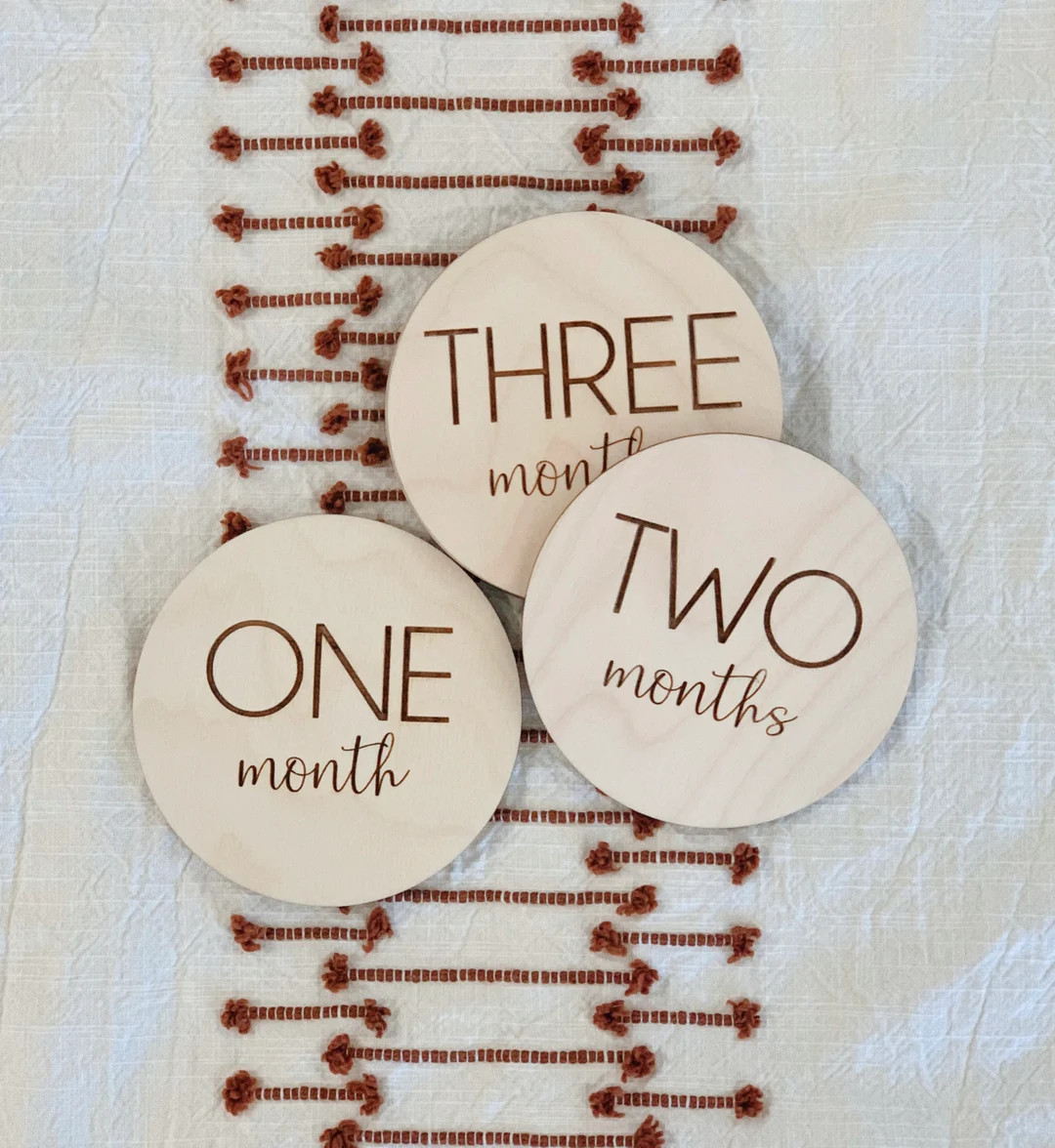 Monthly Milestone Rounds | Etsy (US)