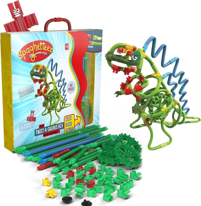 Spaghetteez Twist-A-Saurus Rex. Flexible and Connectable Dinosaur Building Kit for Kids. Fun and ... | Nordstrom
