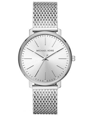 Women's Pyper Stainless Steel Mesh Bracelet Watch 38mm | Macy's