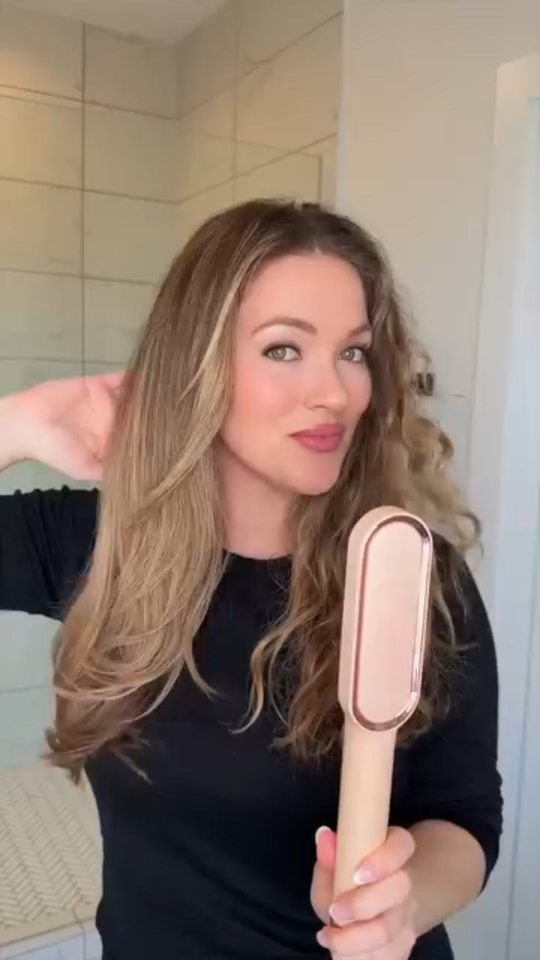 One device quickly creates a healthy, shiny, salon-blowout look in under 10 minutes w less damage, too! And it’s now available in this beautiful rosy pink pearl color! 💕Comment “Link” below, and I’ll DM you the link! 
https://tymobeauty.com/?ref=Rita

The Ring Plus by @tymo_fashiontech
#tymo #tymobeauty #tymostraightener
#tymoring #hairstyles #hairtrends #tymoring #influencer
#ugc #instadaily