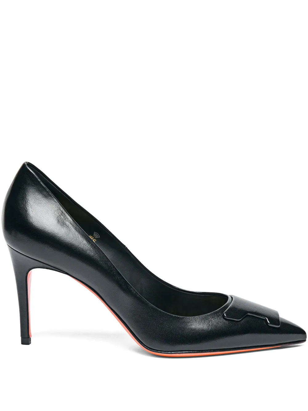 Santoni 85mm Sibille high-heel Pumps | Black | FARFETCH UK | Farfetch Global