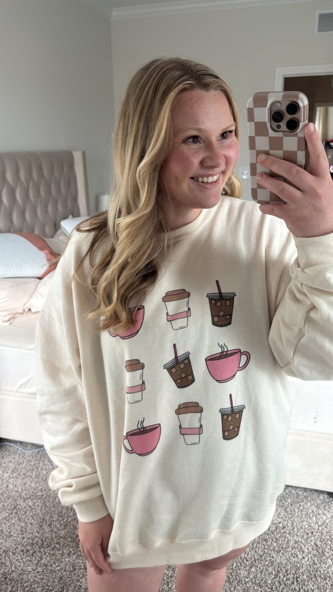 Coffee pullover☕️🩷

#LTKSaleAlert #LTKMidsize #LTKSeasonal