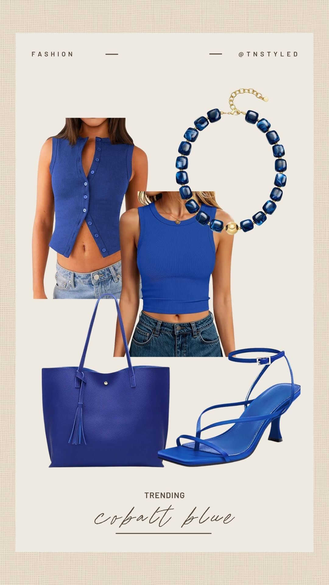Cobalt blue trend! Perfect for a night out. #amazonfashion 

 #LTKootd #LTKSeasonal