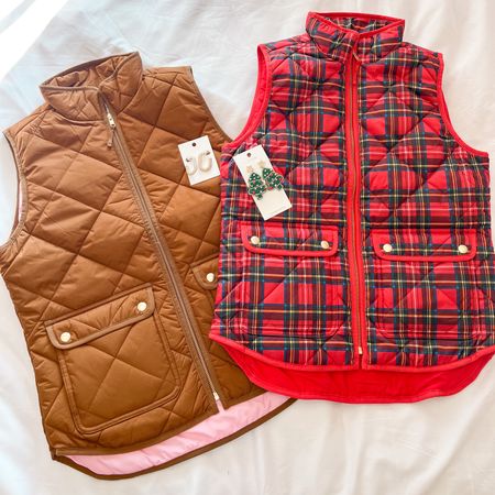 Black Friday 40-60% off everything!! Absolutely love these quilted vest and adorable holiday & Christmas earrings! These would make gifts! 🎁

#LTKGiftGuide #LTKCyberweek #LTKHoliday