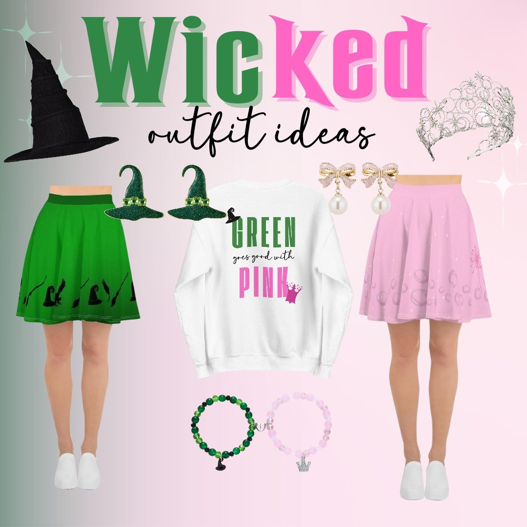 Wicked inspired outfit ideas 2024 Good witch wicked witch matching skirts

#LTKFindsUnder50 #LTKStyleTip #LTKCyberWeek