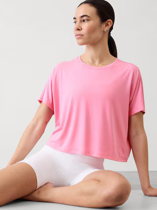 With Ease Crop Tee | Athleta