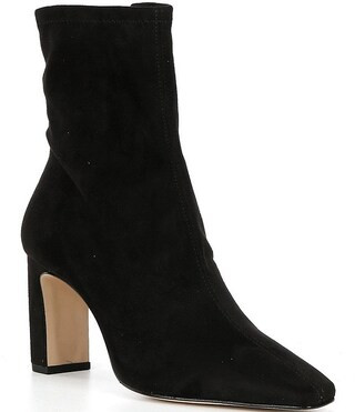 Irvin Stretch Block Heel Booties | Dillard's