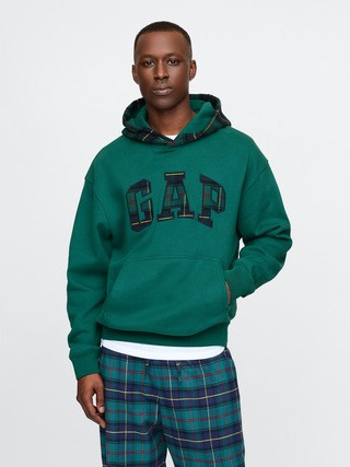 Vintage Soft Striped Logo Hoodie | Gap (US)