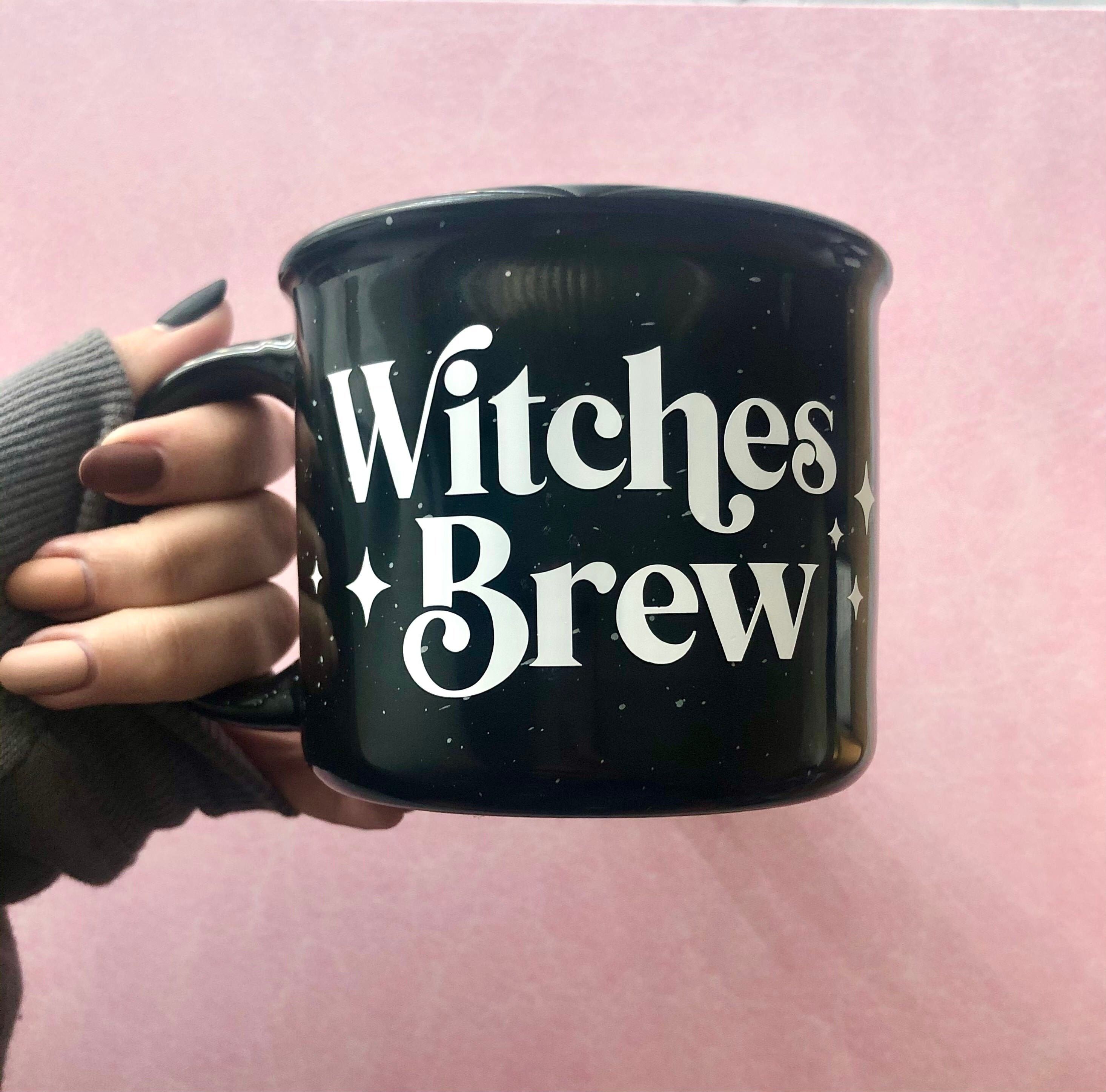 Witches Brew Ceramic Mug, Halloween Mug, Halloween Gift Idea, Spooky Stocking Stuffer | Etsy (US)