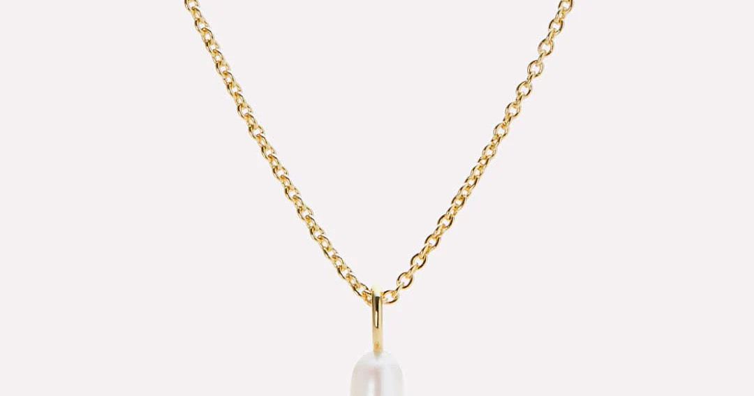 Show your love for pearls every single day with this delicate pearl necklace that features a dura... | Ana Luisa
