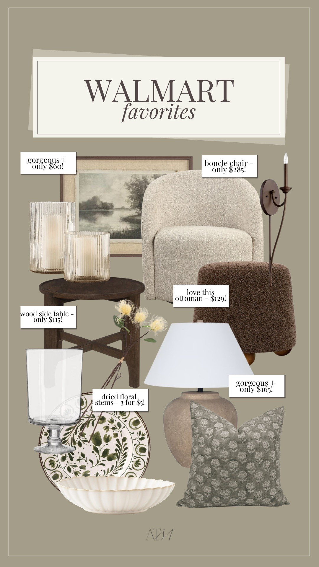 Walmart Home finds!

walmart furniture, walmart home, affordable home finds, budget friendly home finds

#LTKFindsUnder100 #LTKHome #LTKSeasonal