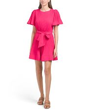 Lumi Pleated Mini Dress | Casual Dresses  | Marshalls | Marshalls