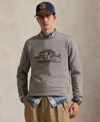Polo Ralph Lauren Men's Polo Sportsman Fleece Sweatshirt - Macy's | Macy's