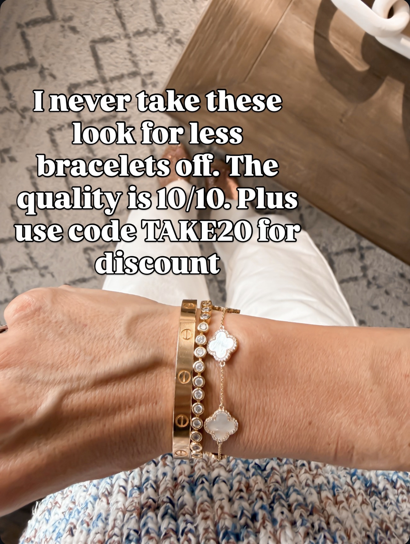 Never take these off. The quality is unreal for the price, and use code TAKE20 for a discount!

#LTKMothersDay #LTKOver40 #LTKSeasonal