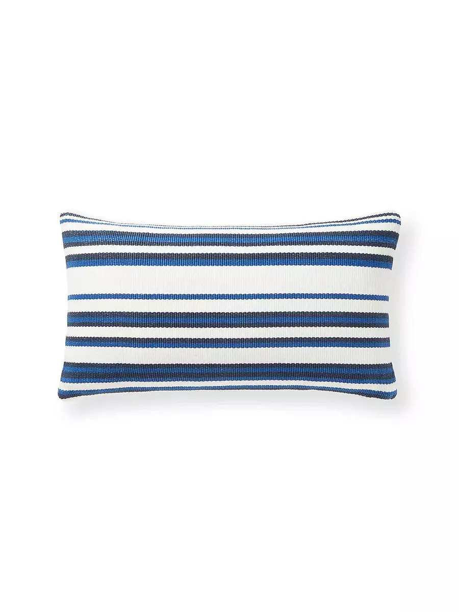 Coastline Outdoor Pillow Cover | Serena and Lily