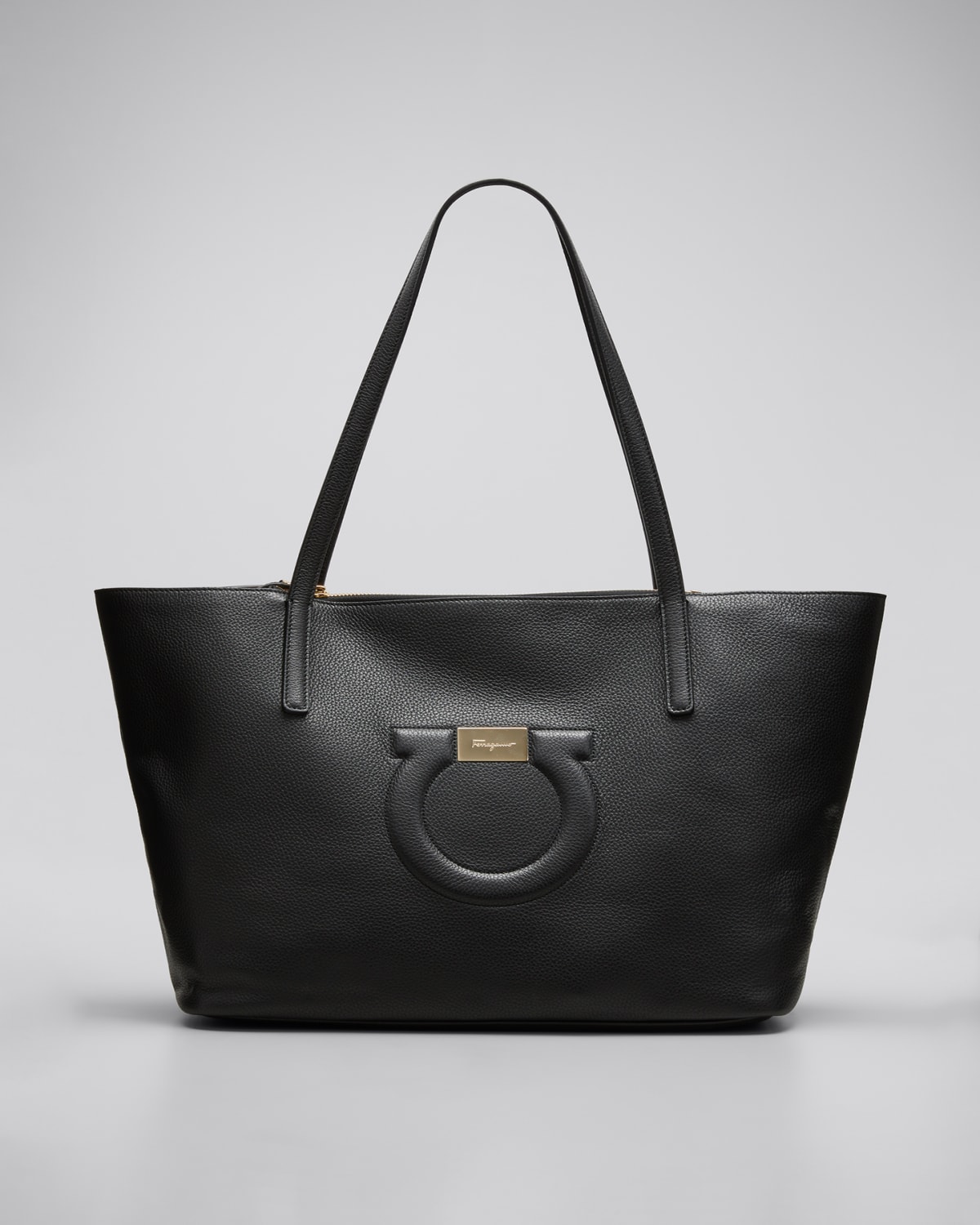 City Medium Leather Shoulder Tote Bag | Bergdorf Goodman