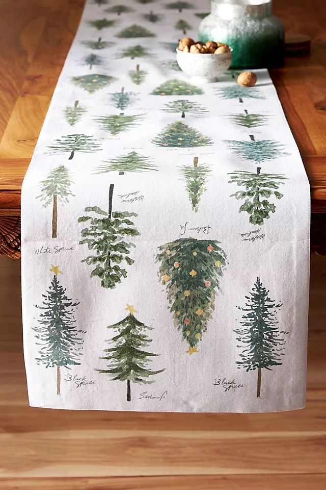 Holiday Tree Table Runner | Anthropologie (US)