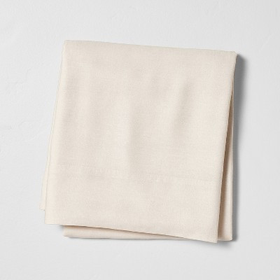 King Linen Blend Flat Sheet Natural - Casaluna™ | Target