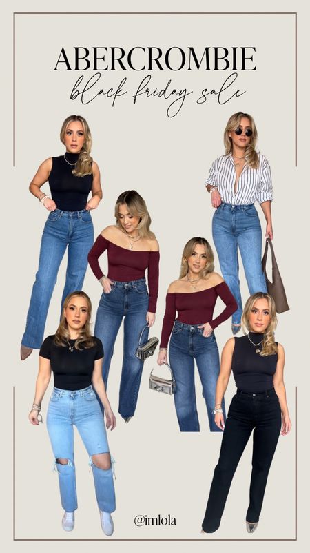 The Abercrombie Black Friday sale has started with 25% off everything! Added my 4 favorite styles of jeans

#LTKCyberWeek #LTKGiftGuide #LTKHoliday