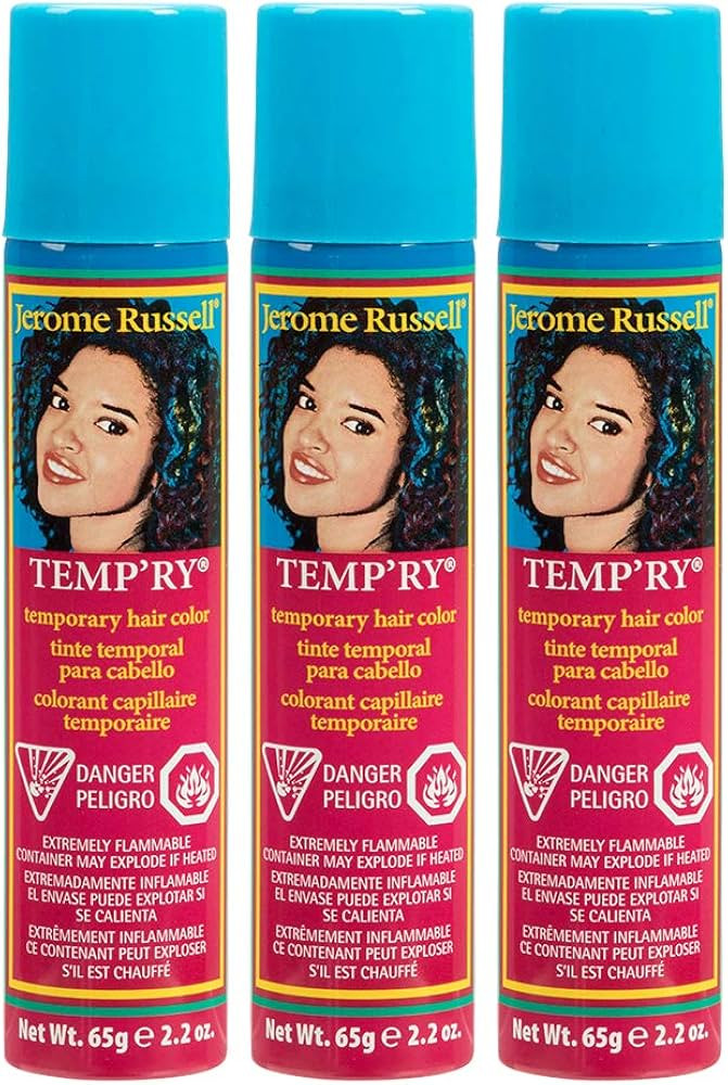 Jerome Russell Blonde Temporary Hair Color Spray - Temporary & Washable Blonde Hair Dye, Root Tou... | Amazon (US)