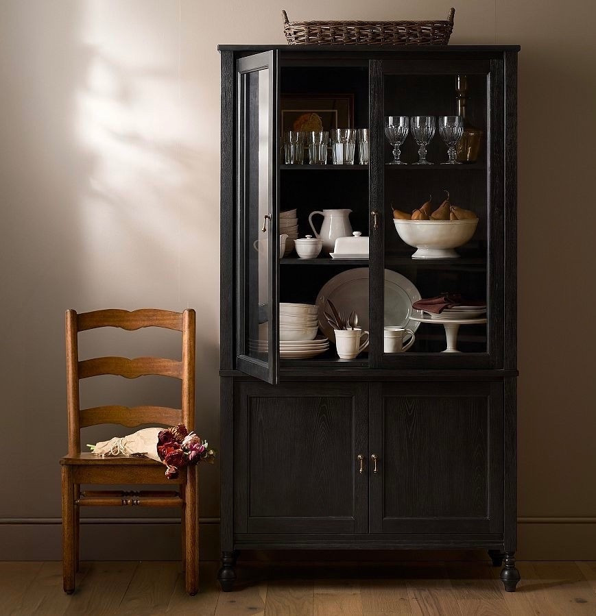 Beautiful classic, European style cabinets in two finishes! Add pretty kitchen dinnerware, glassware, trays and more to style it with!

#LTKHome #LTKSaleAlert